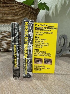 Mac Magic Extension 5MM Fiber Mascara Extensive Black - Size 11mL / 0.37 OZ New