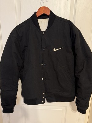 Nike X Stussy Bomber Jacket Reversible Black Medium | eBay