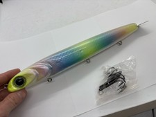 12” Chaos Tackle Navin Wonderbread Dive & Rise Jerkbait Crankbait Musky Lure
