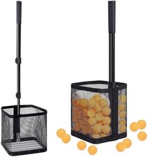 Table Tennis Ball Picker Upper - Retractable Ping Pong Ball Retriever  Storage
