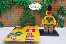 ( S3 / 5 / 5 ) Lego Minifigures col149 col10-5 Tomahawk Warrior Series 10