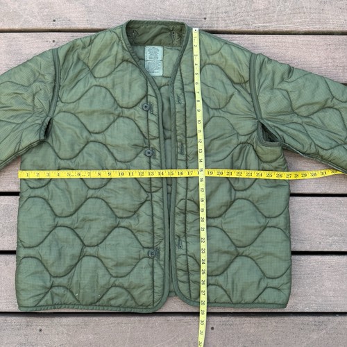 M65 coat liner jacket cold weather size Large military Field Jacket - Picture 11 of 17