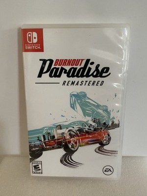 Burnout Paradise Remastered Nintendo Switch Game w/Case Tested Working