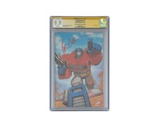 Peter Cullen Signed Transformers #1 Nakayama Foil Comic Book CGC Optimus Prime