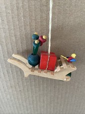 Wood Christmas Tree Ornaments