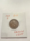 1918 D AU+ Lincoln Cent Rare