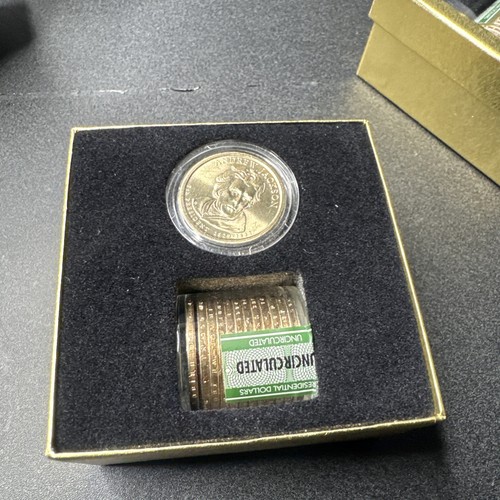 Danbury Mint Presidential Dollar Rolle (13 Münzen) Andrew Jackson