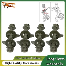 4PCS 14mm Cam Bolt Kit Adjustable Camber Correction Alignment For Car Four Wheel