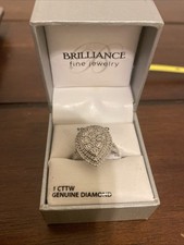 10kt gold ring 1 cttw diamond