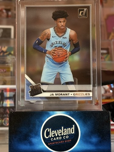 Ja Morant #52 — 2019 Panini Clearly Donruss basketball card