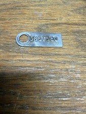 1965 Corvette Transmission Tag Muncie 4 Speed Original 3857580 1965 Corvette Transmission Tag Muncie 4 Speed Original 3857580