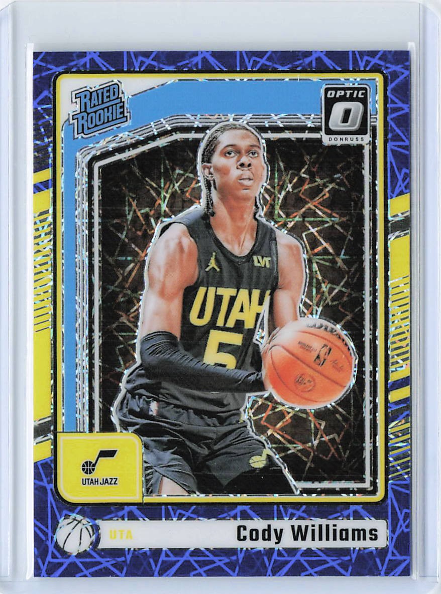 2024-25 Panini Donruss Optic CODY WILLIAMS #298 Blue Velocity