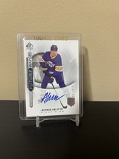 2020-21 SP Authentic Future Watch /999 Arthur Kaliyev #215 Rookie Auto RC