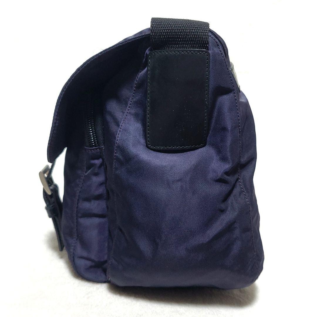 Rare Color PRADA Messenger Bag Tessuto Nylon Triangle Logo Belt thumbnail 6