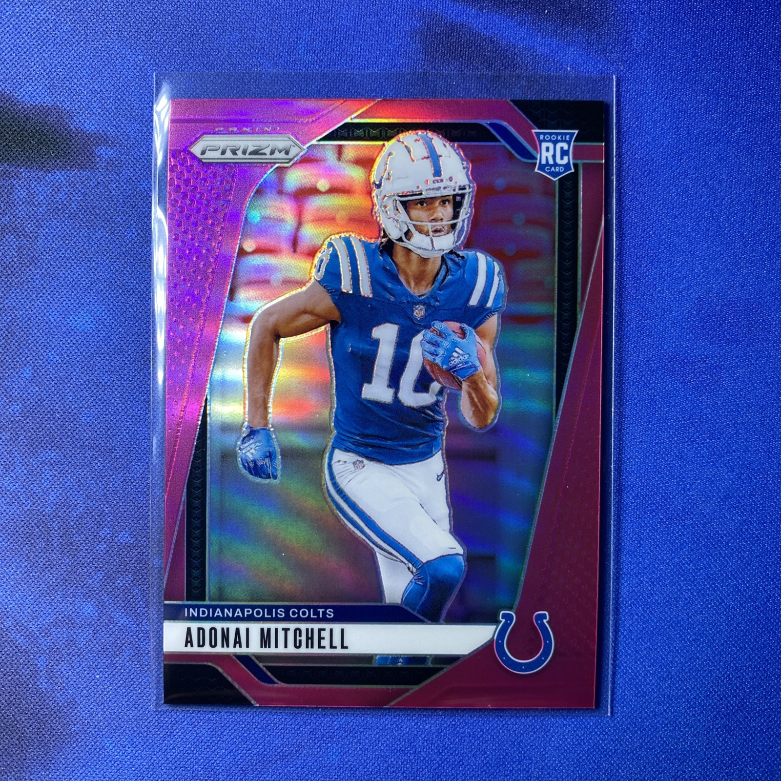 2024 Panini Prizm - Rookies Adonai Mitchell #303 Pink Prizm (RC)💎💥💎