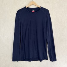 FLAW Icebreaker Men s Merino 260 Longsleeve Shirt Base Layer in Navy L