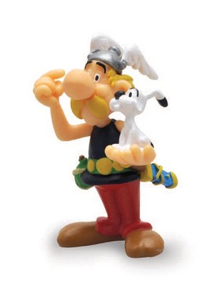 Plastoy Asterix mit Idefix-Figur