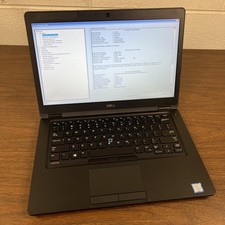 Dell Latitude 5480 i5-6300HQ 2.3GHz 8GB RAM 14   No SSD, No OS 