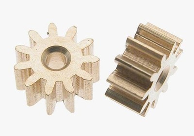 SCALEAUTO - Brass Pinion 13 Tooth M50 for 1.5 mm. axle motor. diam.6.75mm with M