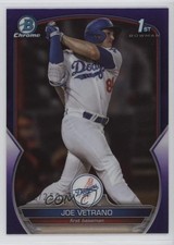 2023 Bowman Draft Chrome Purple Refractor /250 Joe Vetrano #BDC-91 6ns