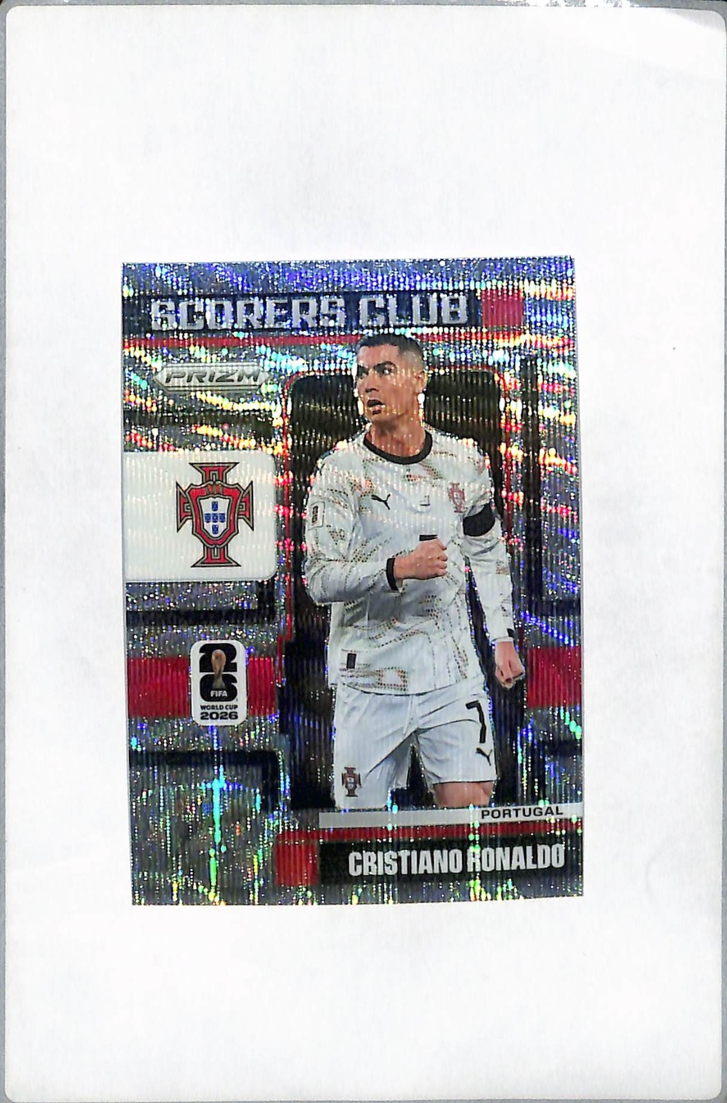 2026 PANINI PRIZM FIFA WORLD CUP #21 CRISTIANO RONALDO SCORERS CLUB