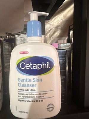 Cetaphil Gentle Skin Cleanser Hydrating for Face Normal-Dry 20 fl oz Pump