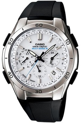 Casio Wave Ceptor WVQ-M410-7AJF solar radio controlled mens watch Japan white