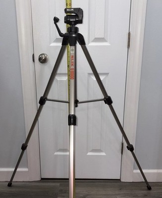 SLIK U8000 Tripod Camera Video 3-Way Pan Tilt Head 48  Adjustable