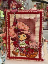 Luxury Handmade Junk Journal –Custom Strawberry Shortcake Inspired | Art Journal