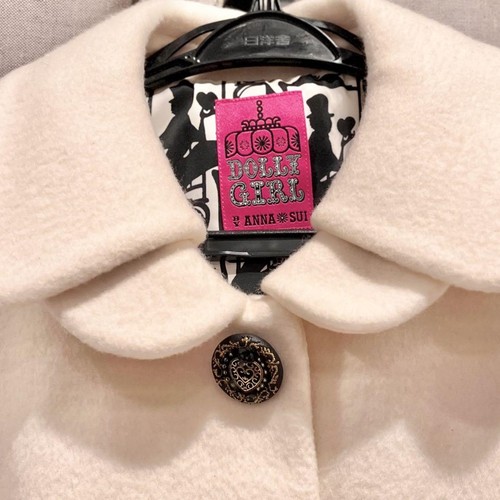 Anna Sui Dolly Girl White Coat - Picture 2 of 11