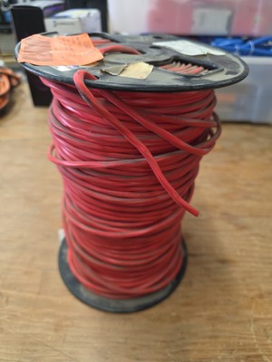 Southwire ~300ft. 18-4 Red Solid CU Unshield FPLP Alarm Cable