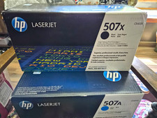 NEW 3 HP Genuine 507A/507X LaserJet Toner Cartridge Black/Magenta/Cyan CE400X