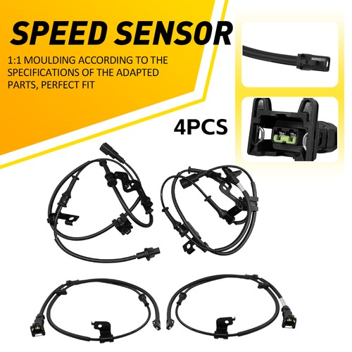 4x Capteur Vitesse Roue ABS Avant Arrière pour Kia Soul 2014-19 Soul EV 2015-19 LH RH - Photo 1 sur 18
