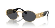 Versace Sunglasses VE2264 100287 56mm Matte Gold / Dark Grey Lens