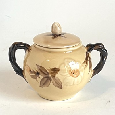Vintage Franciscan Cafe Royal Sugar Bowl With Lid USA Cottagecore Country