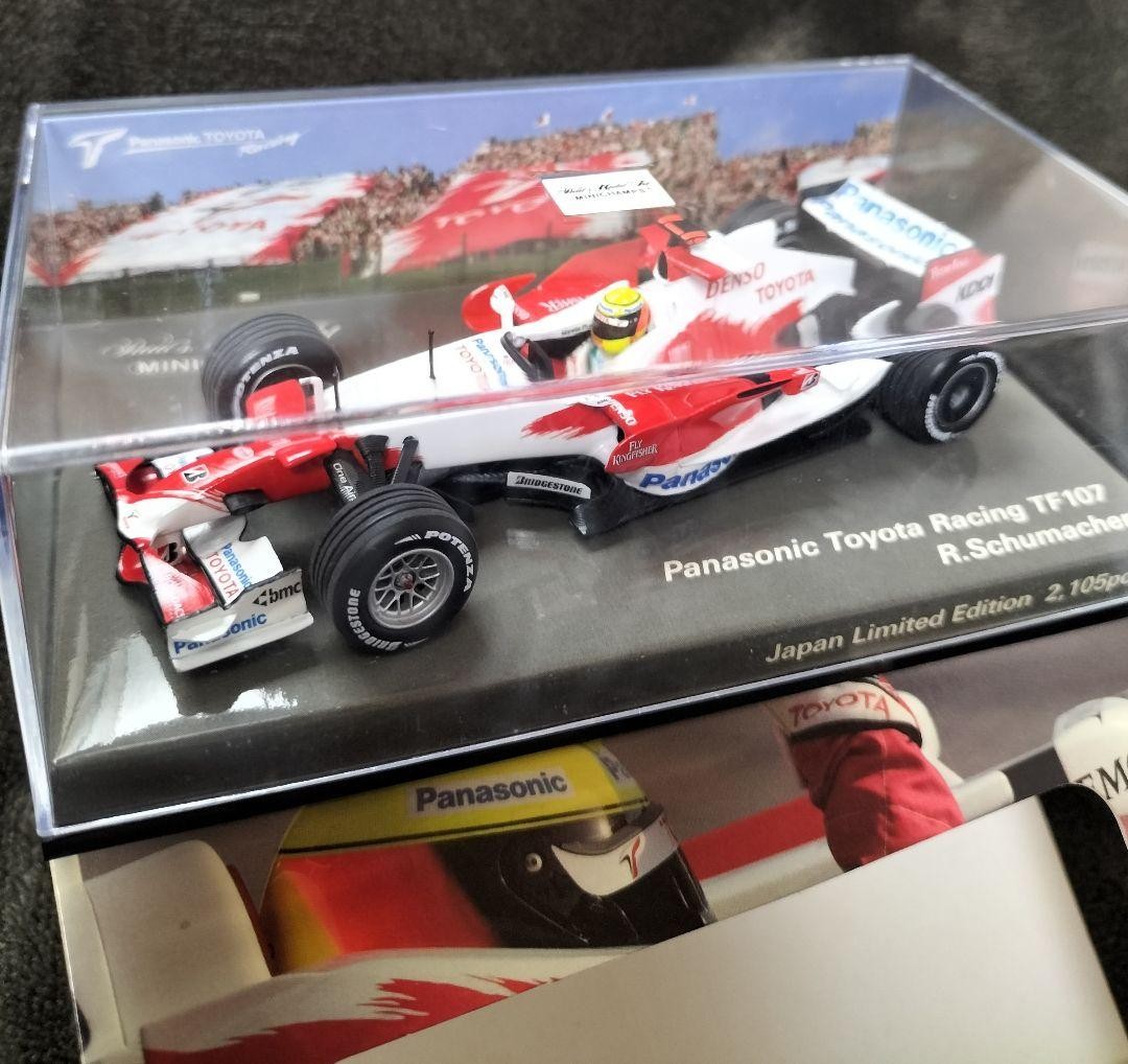 PanasonicToyotaRacing TF107R.シューマッハ 1:43 PanasonicToyotaRacing TF107R.シューマッハ 1:43 Toyota 1:43