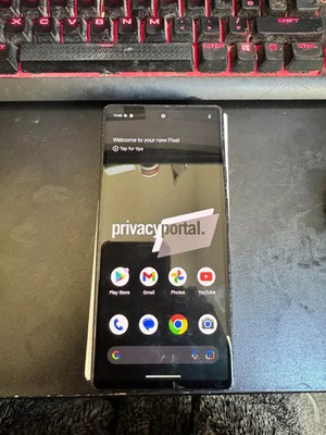Google Pixel 6 GB7N6 - 128GB - Stormy Black (Unlocked) for sale