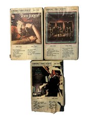Tom Jones LOT OF 3 Cassette Tapes COUNTRY MUSIC