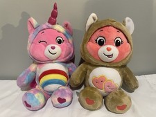 Care Bears Cheer Bear Love-a-Lot Bear Collectible Hoodie Friends