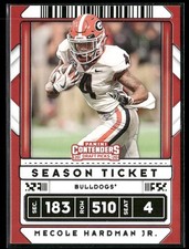2020 Panini Contenders Draft Picks #71 Mecole Hardman Jr.