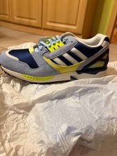 adidas zx 8000, dark blue solar yellow Größe 46 2/3