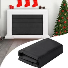 Magnetic Heat Loss Fireplace Blankets Indoor Fireplace Covers Preven