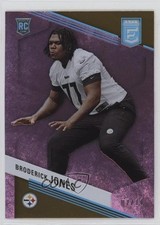 2023 Panini Donruss Elite Rookies FOTL FOTL Pink 7/11 Broderick Jones #108 ms9