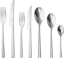 Robert Welch Blockley Bright 42 Piece Cutlery Set Stainless Steel 6 People