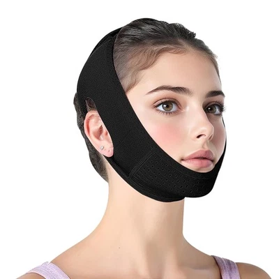V Gesichtsmasken Doppelkinn Entferner Lifting-Maske wiederverwendbar travel - Bild 1 von 4