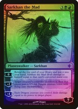 Sarkhan the Mad FOIL Rise of the Eldrazi PLD Mythic Rare CARD ABUGames