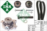 INA 530048330 Wasserpumpe + Zahnriemensatz Zahnriemensatz Und Wasserpumpe