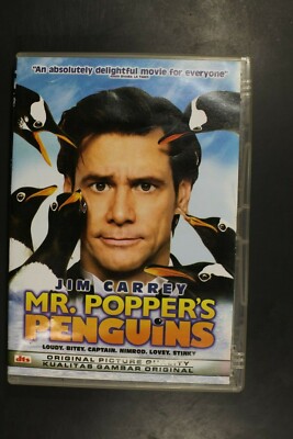 Mr Popper's Penguins (Jim Carrey, Carla Gugino) -  Pre-Owned (R4) (D374)