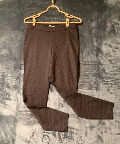 Nanette Lepore Dress Pants Womens Small Purplish Brown Ankle Crop Stretch Slacks - Picture 2 of 14