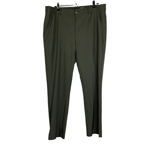 J. Lindeberg Mens Teal Green Breathable Stretch Golf Elof Pants